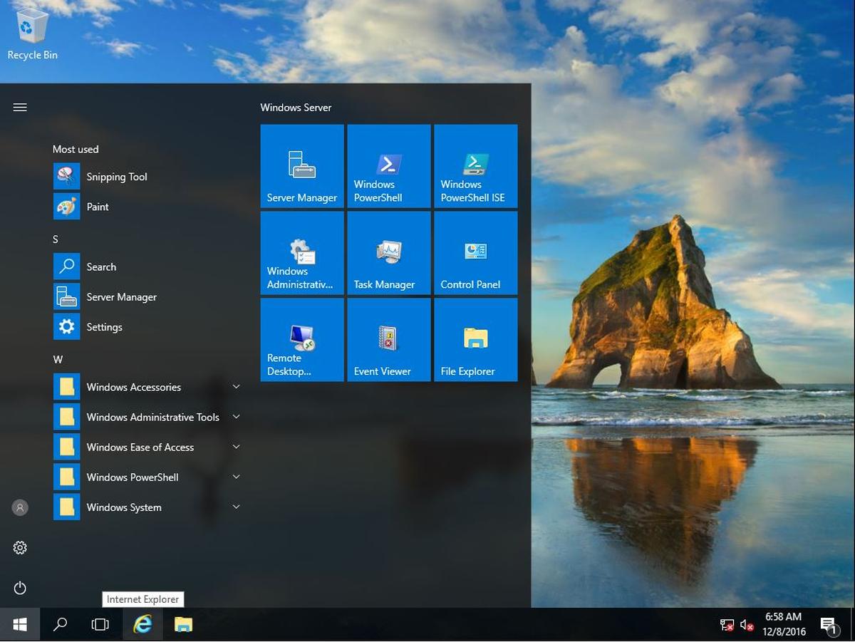 Windows Server 2016